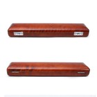 17 Hole Flute Case B Foot Hard Shell Sturdy Solid Wood Nice Protection