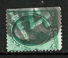 Negative Numbers  14  Fancy Cancel 3 Cent Washington Banknotes 1871-83 Us 7d71