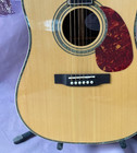 Solid Spruce Top Acoustic Electric Guitar With Pickups Mahogany Neck Free Ship