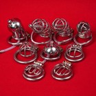 Chastity Belt Cage Device Lockable For Male 3 Sizes Ring Metal Steel Restraint