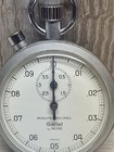Gallet Racine 1950s Vintage Minute  Decimal Swiss Made Stop Watch  Works Great