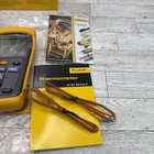 Fluke 52 Ii Digital Thermocouple Thermometer New Open Box Complete W  Box