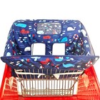 2-in-1 Shopping Cart And High Chair Cover For Baby  Padded Cover  Fold n Roll   