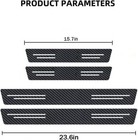 4pcs Car Door Sill Protector For Gmc Sierra Denali Canyon Terrain Yukon Jimmy Ac