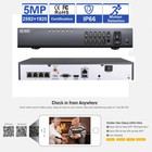 4channel Video Vga Nvr 2592p 5mp Poe Ip 42ir Security Camera System Ip66 Onvif 6