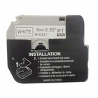 6-pk pack For Brother P-touch Label Pt-65 70 M-k221 Mk221 Black white Tape 3 8 