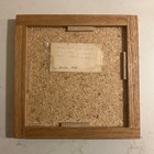 Handmade Wooden Marquetry Landscape Wall Art 8    X 8    Vintage 1981