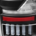 2007-2009 Dodge Ram 1500-3500 Led Brake Turn Tail Lights Pair Black white