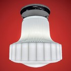 Antique vintage  1920   s-1930 s Art Deco Nouveau White Milk Glass Light Fixture