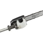 Milwaukee M18 Fuel Quik-lok 10 In  Pole Saw Attachment Refurbished