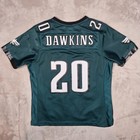 Vintage Reebok Eagles Brian Dawkins Jersey Sewn Youth Medium Y2k Midnight Green