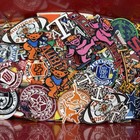 25 Lot Random Mix High Quality Sew   Iron On Patches Fashion Embroidered Usa