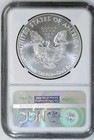 2017 Early Release  1 Oz Silver American Eagle  999 Ngc Ms 70 Blue Label   195   v5   