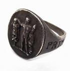 100 Ad Ancient Roman Legionary Silver Ring Hercules Legion Xxii Primigenia
