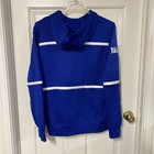Drake Bulldogs Football Ncaa Adidas Team Issue Hoodie Sweatshirt Blue Men   s L