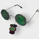 Holographic Wide Human Eyes Sunglasses Glasses Vintage 1990   s Halloween Costume