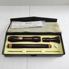 Zen-on A-1650b Alto Recorder Wooden Baroque W box From Japan