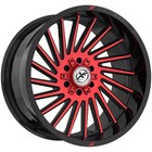  set Of 4  Xf Off-road Xf-239 20x10 8x6 5  8x170 -12mm Black red Wheels Rims