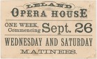 1894 Leland Opera House Saratoga Springs Ny The World Jerusalem Theater Playbill
