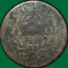 1795 Plain Edge Liberty Cap Large Cent Very Good Vg Coin  Corrosion  41229