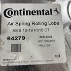 Continental Air Spring  Rolling Lobe New 64279  Open Box 