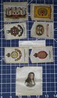 C1913 Lot Of 7 Diff Silks Cigarette Inserts Tobacco Vintage Satin