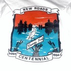 Vtg 1994 Single Stitch New Roads Louisiana Centennial T-shirt Sz Xl False River