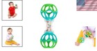 Oball Shaker Rattle Toy     Bpa-free Infant Sensory Play For 6-12