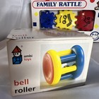 Vintage Lot Ambi Bell Roller   Battat Baby Family Rattle  Nib