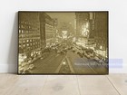 Vintage 1940s Times Square Photo Retro New York City Giclee Fine Art Print