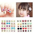  240 Piece Sticker Earrings 3d Gems Sticker Girls Sticker Earrings Self 