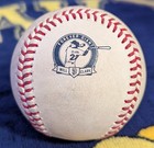 Cubs Seiya Suzuki Game Used Double Will Clark Logo Baseball At Giants 7 30 22