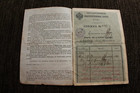 Original 1914 Russian Imperial Antiques Saving Bank Book Document Tzarist Russia