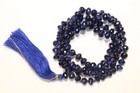 Blue Sapphire Mala aaa Quality Neelam Mala   Wt-189 05 Crt