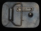 Qi09120  nos  Vintage 1977   rainbow Over Hills   Artwork Belt Buckle
