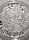 1 Oz  999 Silver Coin Norse God Odin Crossing Bridge Bifrost To Asgard Viking