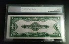1923  1 Silver Certificate Us Large Note Pmg63 Epq  Woods white Fr 238