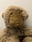 Vintage 1976 Large Dakin Monkey Chimp Sitting Plush Stuffed Animal Toy Made Usa