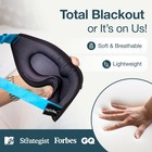 Myhalos   Sleep Mask     3d Blackout Eye Mask For Women   Men  Side Sleepers  Zero
