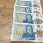 Aa-01 Rare Bank Of England   5 Polymer Note Winston Churchill Pick Unc