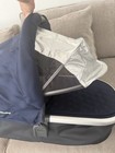 Uppababy Hard Carrycot Stroller Bassinet Navy White Silver Black For Infant
