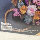 Vintage Bucilla Silk Ribbon Embroidery Kit Coin Purse Floral Carnations Kit 