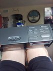 Vintage Sears Roebuck Am fm Cassette Clock Radio Tape 225 23415 Tested Working