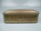 Antique 18th Century Engraved Brass Betel Nut Box - Indo Dutch Islam Indian 