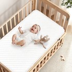 Crib Mattress Dual Sided Breathable Memory Foam 52 X 28 5 Removable Cover Home