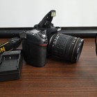 Nikon D80 Digital Slr Camera W  Quantaray 18-200mm Lens Battery   Charger Sc 14k