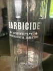 Vintage Barber Barbicide Disinfectant 11 5 h Clear Glass Lidded Jar Container