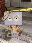 Wooden Fresh Produce Bird House Hand Crafted Outdoor Decor Feeder