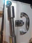 Large Master Lock Forged Steel Barrel Padlock Lock With Key  Works 6  In    1  In