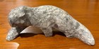 Vintage Inuit Eskimo Native Hand Carved Canada Lynx  Cougar Or Bobcat